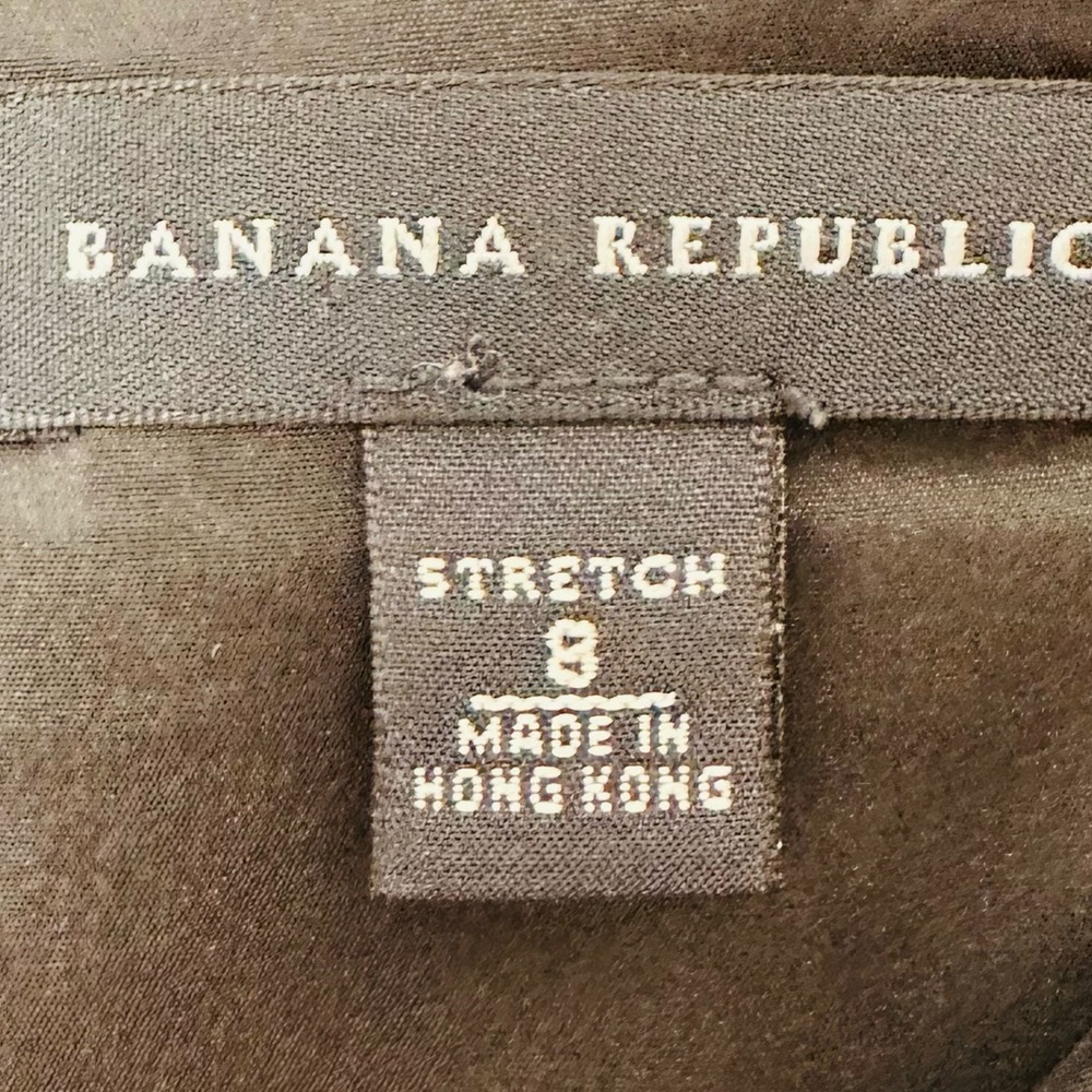 Banana Republic black strap mini dress - Picture 7 of 7